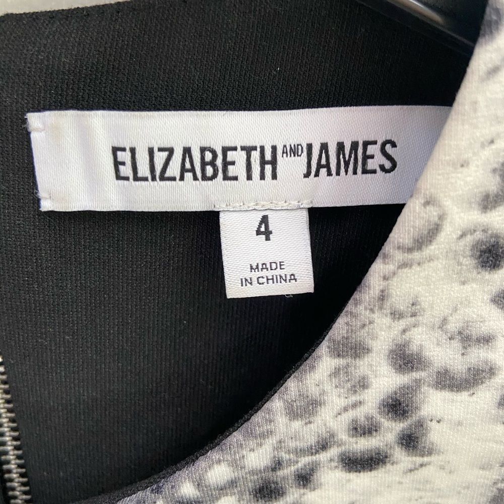 Elizabeth & James Snakeskin Dress 🐍🖤 - Picture 4 of 5